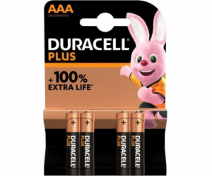 Duracell Plus AAA, 4 Stück