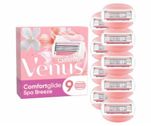 Gillette Venus Comfortglide Breeze Spa, 9 ks