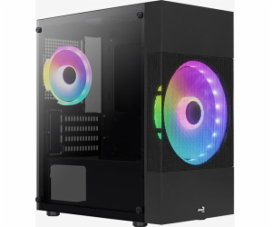 Aerocool Atomic Lite-G-BK-v1, věžová skříň