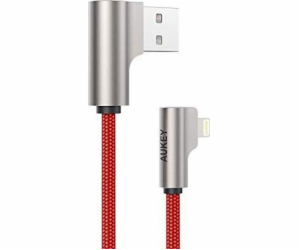 CB-AL01 Červený OEM Nylon USB - Lightning kabel | 2m | Zá...