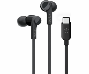 Belkin SOUNDFORM Sluchátka s USB-C konektorem - černá