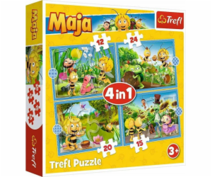 Trefl Puzzle 4in1 Adventures of Bee Mai