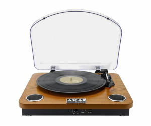 Gramofon AKAI, ATT-11BT, bluetooth, rychlost vinylů 33/45...