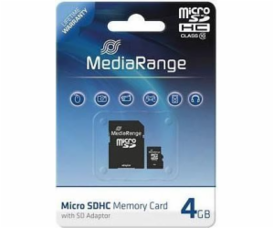 4 GB microSDHC, Speicherkarte