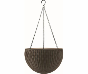 Květináč Keter Hanging Sphere mocha