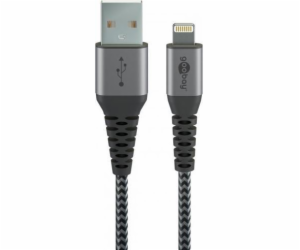 USB 2.0 Adapterkabel, USB-A Stecker > Lightning Stecker