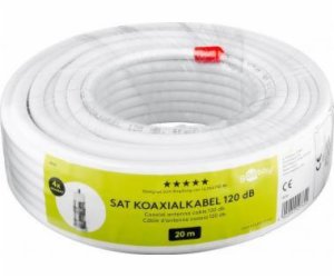 Goobay kabel 120 dB quattro anténní koaxiální kabel, 4x s...