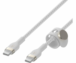 Belkin Flex USB-C/USB-C do 60W 2m, bílý            CAB011...