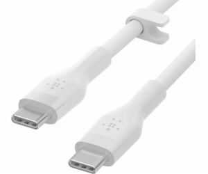 Belkin Flex USB-C/USB-C do 60W 3m, bílý            CAB009...