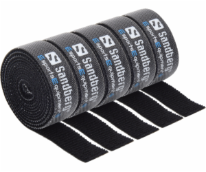 Sandberg 520-33 Cable Velcro Strap 5-pack