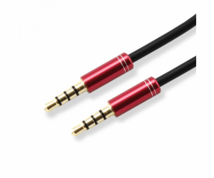 Sbox AUX Cable 3.5mm to 3.5mm strawberry red 3535-1.5R