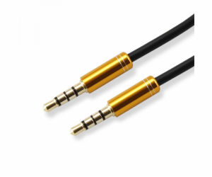 Sbox 3535-1.5G AUX Cable 3.5mm to 3.5mm Golden Kiwi Gold