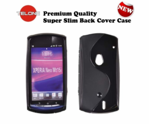 Telone back case S-Case for Sony MT15i/MT11i Neo V black