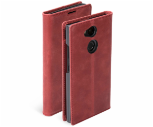 Krusell Sunne 2 Card Foliowallet Sony Xperia L2 vintage red