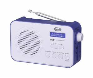 Rádio Trevi, DAB 7F92 R BLU, přenosné, DAB+/FM, displej D...