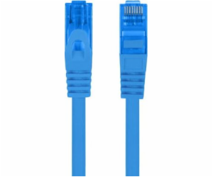 LANBERG patchcord cat.6A FTP LSZH CCA 0.5m blue