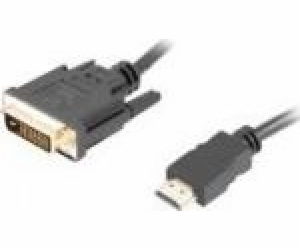 Lanberg HDMI kabel - DVI-D 1,8m černý (CA-HDDV-20CU-0018-BK)