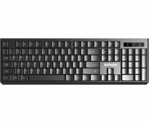 Activejet Wireless keyboard K-3911W battery-powered 1x 1....