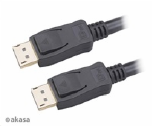 AKASA kabel DisplayPort na DisplayPort 8K@60Hz, v1.4, 3m