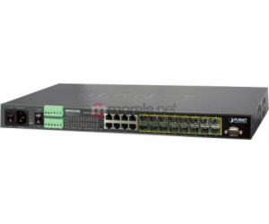 Planet MGSW-24160F Metro L3 switch, 8x 1Gb, 16x1Gb SFP, 3...