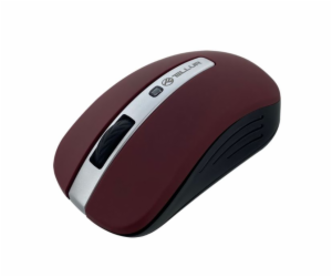 Tellur Basic Wireless Mouse, LED Dark Red