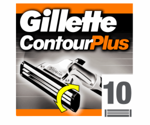 Gillette Contour Plus 10 ks