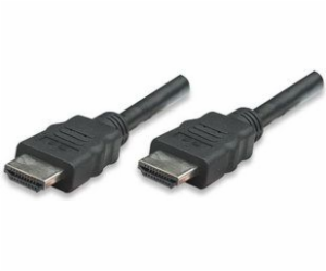 Manhattan HDMI - HDMI kabel 5m černý (323239)