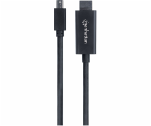 Manhattan DisplayPort Mini – kabel HDMI 1,8 m černý (153287)