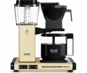 Moccamaster KBG Select Pastel Yellow Manual Combi coffee ...