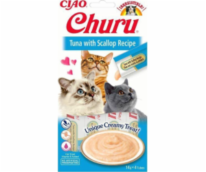 Churu Cat Tuna with Scallop 4x14g