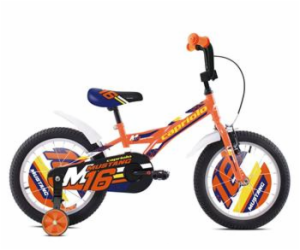 Dětské jízdní kolo Capriolo BMX 16"HT MUSTANG oranžovo-mo...