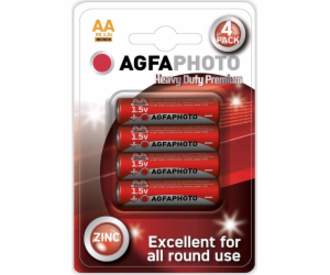 Agfa Baterie Heavy Duty AA / R6 4 ks.