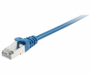 Equip Patchcord Cat 6a, SFTP, 10m, modrý (606208)