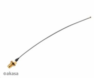 AKASA anténní kabel I-PEX MHF4L na RP-SMA female, 22cm, 2...