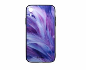 Tellur Cover Glass print for iPhone XR feather