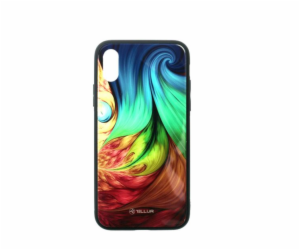 Tellur Cover Glass print for iPhone XS mesmeric