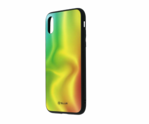 Tellur Cover Glass print for iPhone XS silk