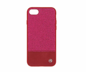 Tellur Cover Synthetic Leather Glitter II for iPhone 8 pink