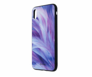 Tellur Cover Glass print for iPhone XS MAX feather