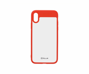 Tellur Cover Hybrid Matt Bumper for iPhone X/XS red