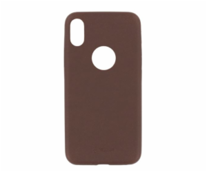 Tellur Cover Slim Synthetic Leather for iPhone X/XS brown