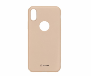 Tellur Cover Super Slim for iPhone X/XS gold