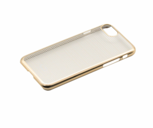 Tellur Cover Hard Case for iPhone 7 Horizontal Stripes gold