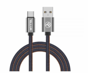 Tellur Data cable, USB to Type-C, 1m Denim