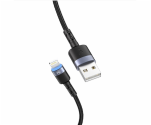 Tellur Data cable USB to Lightning LED, Nylon Braided, 1....