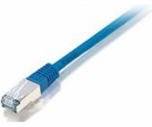 Equip Patchcord, S/FTP, Cat6A, PIMF, HF, 3m, modrý (605632)