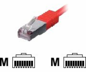 Equip Patchcord, S/FTP, Cat6, PIMF, 1m, červený (605520)