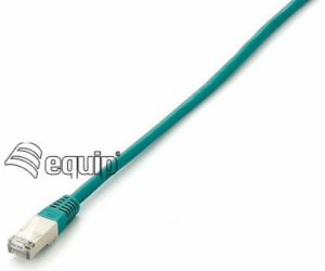 Equip Patchcord Cat6a, S/FTP, 10m, zelený (605646)