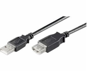 USB 2.0 Verlängerungskabel, USB-A Stecker > USB-A Buchse