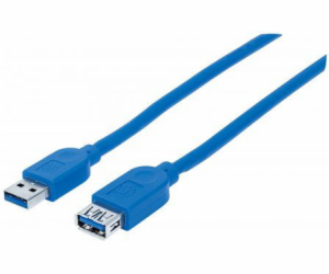 Manhattan USB-A to USB-A Extension Cable, 1m, Male to Fem...